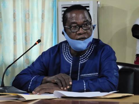 Acting Vice Chancellor, Professor Andrew Baimba