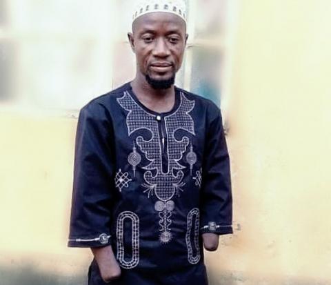 Amputee Association President, Mohamed Tarawallie