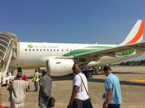 An Air Cote d'Ivoire aircraft