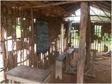 Appalling and hazardous: the only school at Rogballan, Bai Bureh’s birth place