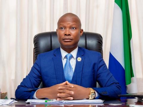 Dr Brima Baluwa Koroma, Executive Chairman of Petroleum Regulatory Agency