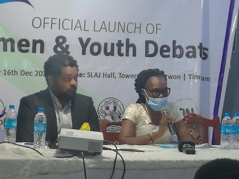 Chairman for National Political Debates Committee , Ahmed Sahid Nasrallaq