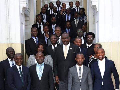 Chief Justice Desmond Babatunde and his magistrates