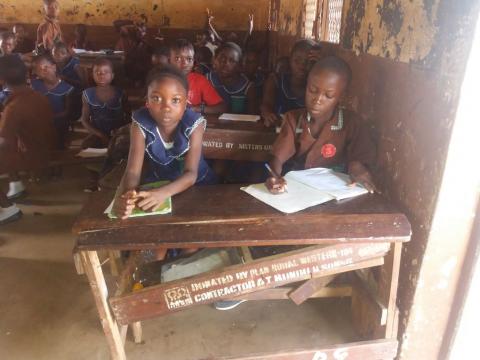 Class 3 pupils at the Juba Army Municipal School