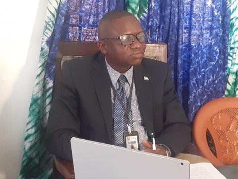 Director-General of the Local Content Agency, Fodeba Daboh