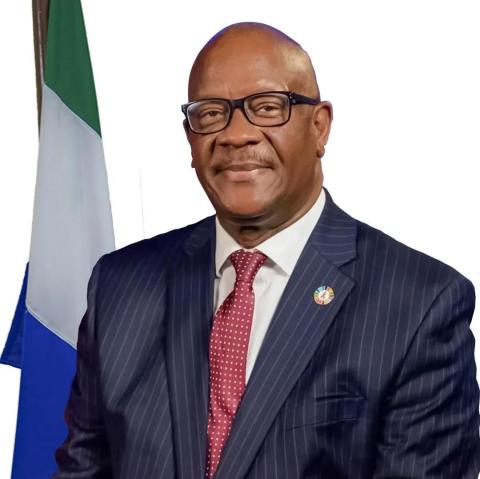 Dr Austin Demby, Minister of health