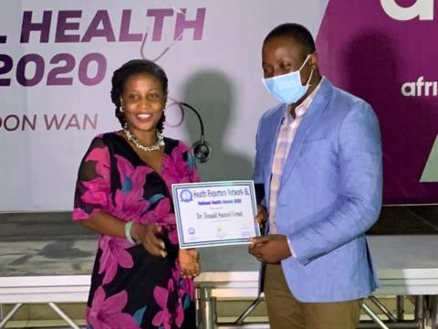 DMO Grant receiving Award