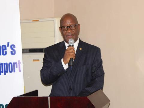 Dr Austin Demby, Minister of Health