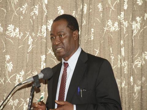 Dr. Samura Kamara, foreign minister