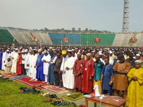 Eid prayer