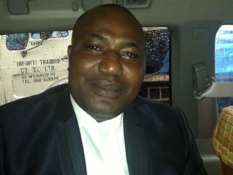 Elvis Kargbo, new Presdient of the Bar