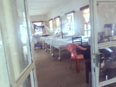 An empty ward in Kenema