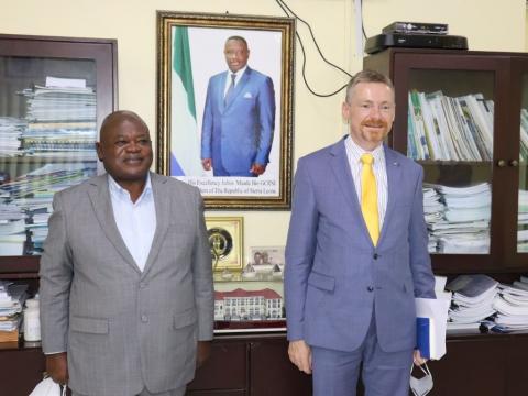 Finance Minister and EU Rep