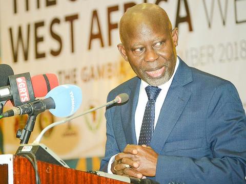 Gambian opposition leader, Ousainou Darboe