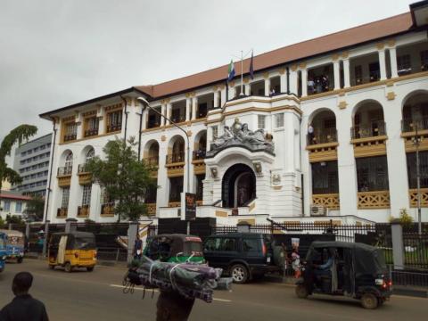 Law Courts Building in Freetown