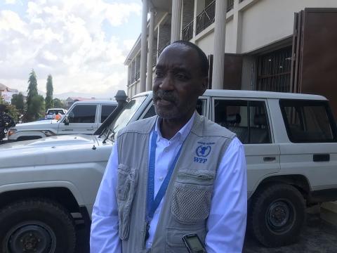 World Food Programme’s Resident Coordinator Steve Nsubuga