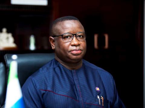 President Julius Maada Bio