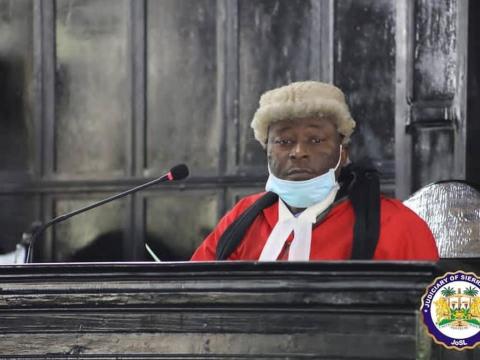 Justice Alusine Sesay