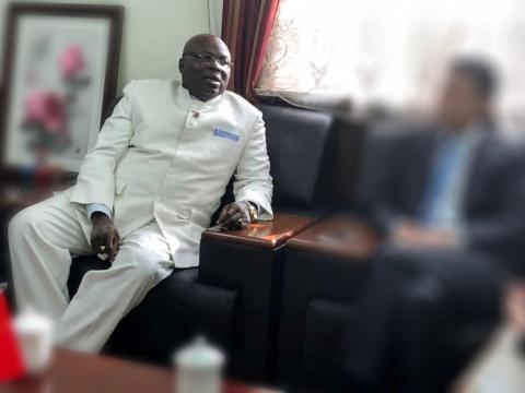 Leonard Balogun Koroma Minister of Transport Aviation
