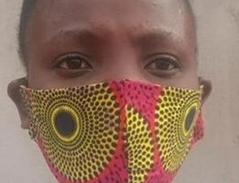 Locally made face mask