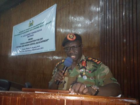 Lt Gen Brima Sesay, CDS