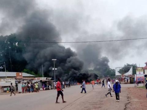 Violence in Lunsar