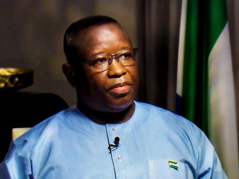 President Julius Maada Bio