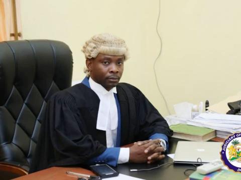 Mark Ngegba, Judge Advocate