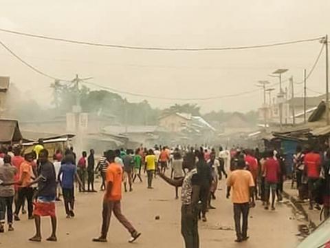 Makeni violence