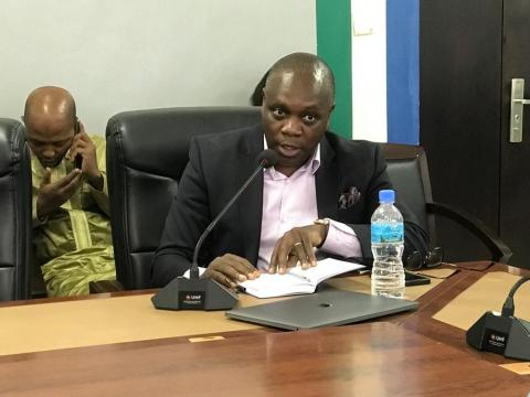 Brima Katta, Managing Director of SALPOST