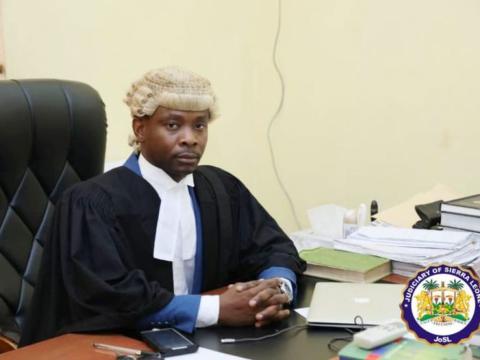 Magistrate Mark Ngegba