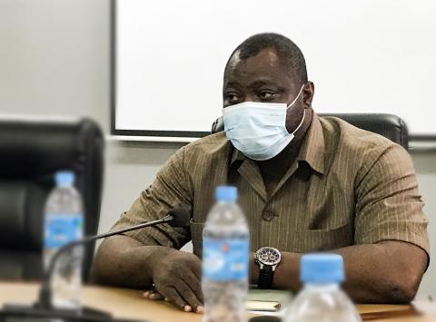 Minister of Trade and Industry, Edward Hinga Sandy