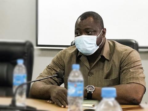 Minister of Trade and Industry, Edward Hinga Sandy