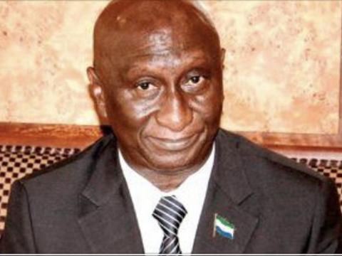 Minkailu Mansaray, former Minister of Mines and Mineral Resources
