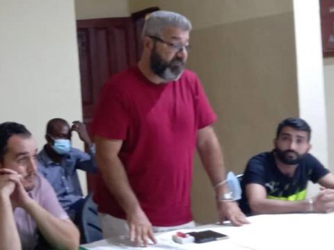 Mohamed Fawaz at the meeting