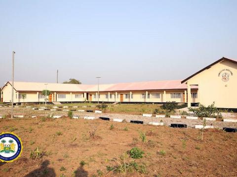 Newly inaugurated tech voc institute in Kambia