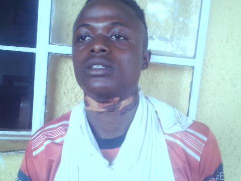 Okada rider Bockarie Momoh
