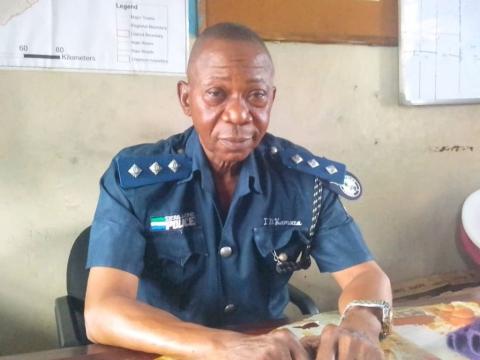 DSP Ibrahim Dikisu Kamara, Ops Officer