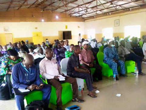 Participants of Education review sector session in Kenema