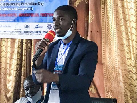 Patrick Olumide Campbell, Chairman of the Sierra Leone Life Savers Society