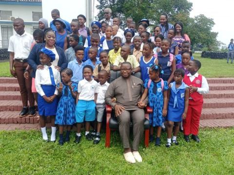 President Bio and the Pupils
