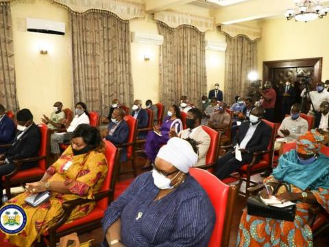 Cross section of CSOs at the meeting