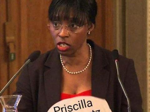 Dr Priscilla Schwartz, Minister of Justice