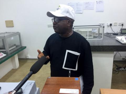 Professor Thomas B.R. Yormah, Executive Director of Sierra Leone Standard Bureau