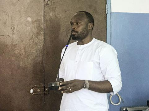 Dr. Desmond Maada Kangbai, Programme Manager on Expanded Programme on Immunization