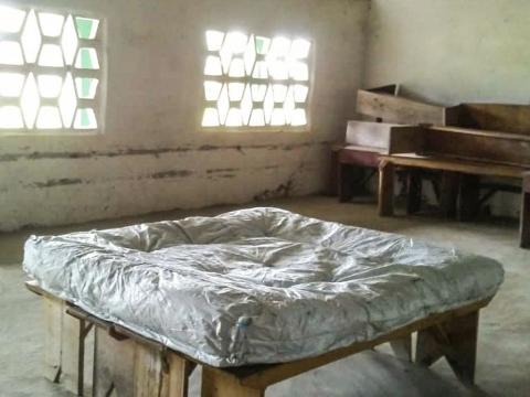 Quarantine facility in Kenema