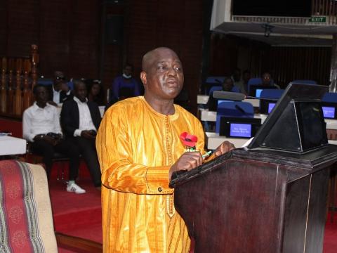 Brigadier (Rtd) Kellie Hassan Conteh, Minister of Defence