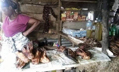 Ramatu, an unhappy fishmonger in Makeni