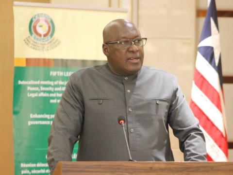 Sidi Tunis, Speaker of ECOWAS Parliament