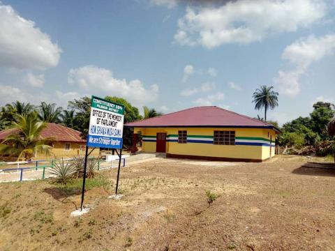 Structure built by Hon. Sama as Constituency Office